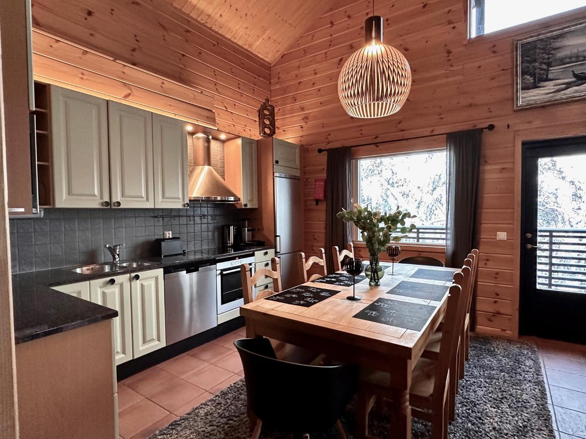 Villa Nuottitie, Levi Exteriér fotografie