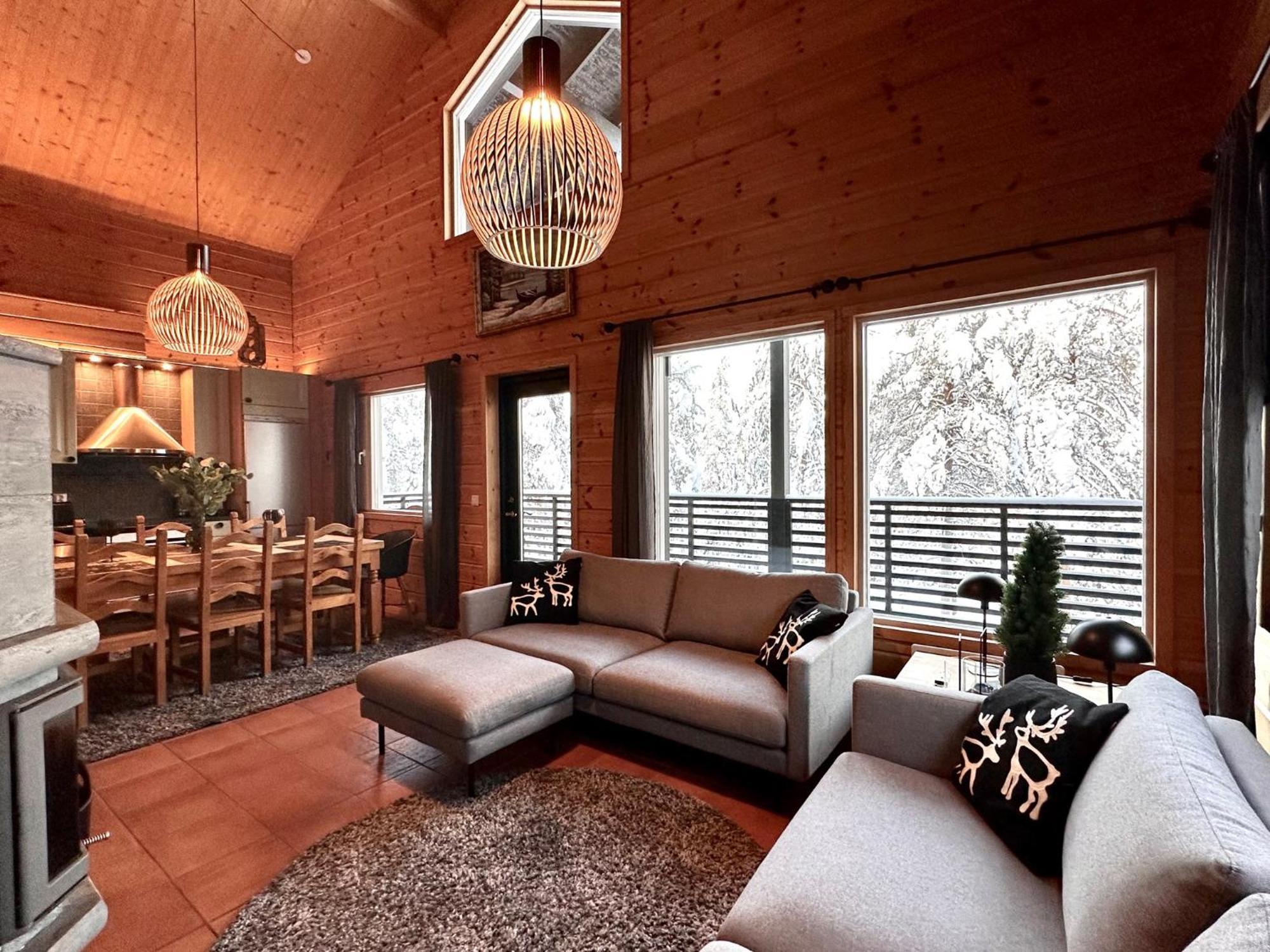 Villa Nuottitie, Levi Exteriér fotografie